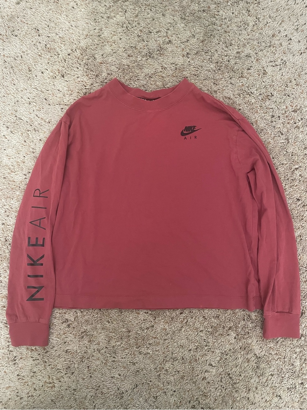 Nike Air Burgundy Crewneck